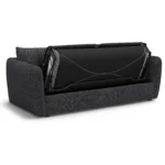 Leigh 86_ Sofa Bed - Napa Charcoal