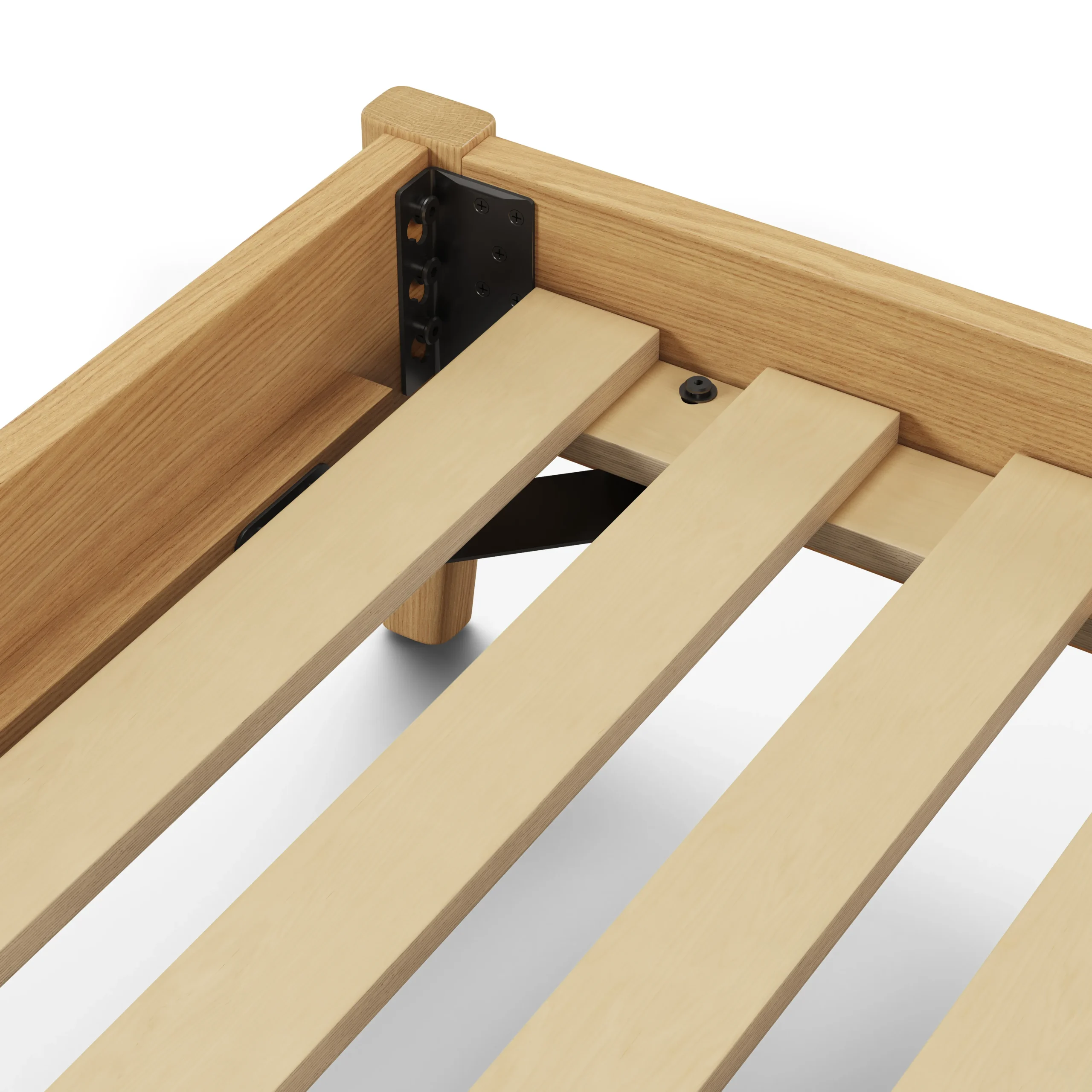 Cooper King Low Profile Bed - Natural Oak - Image 9