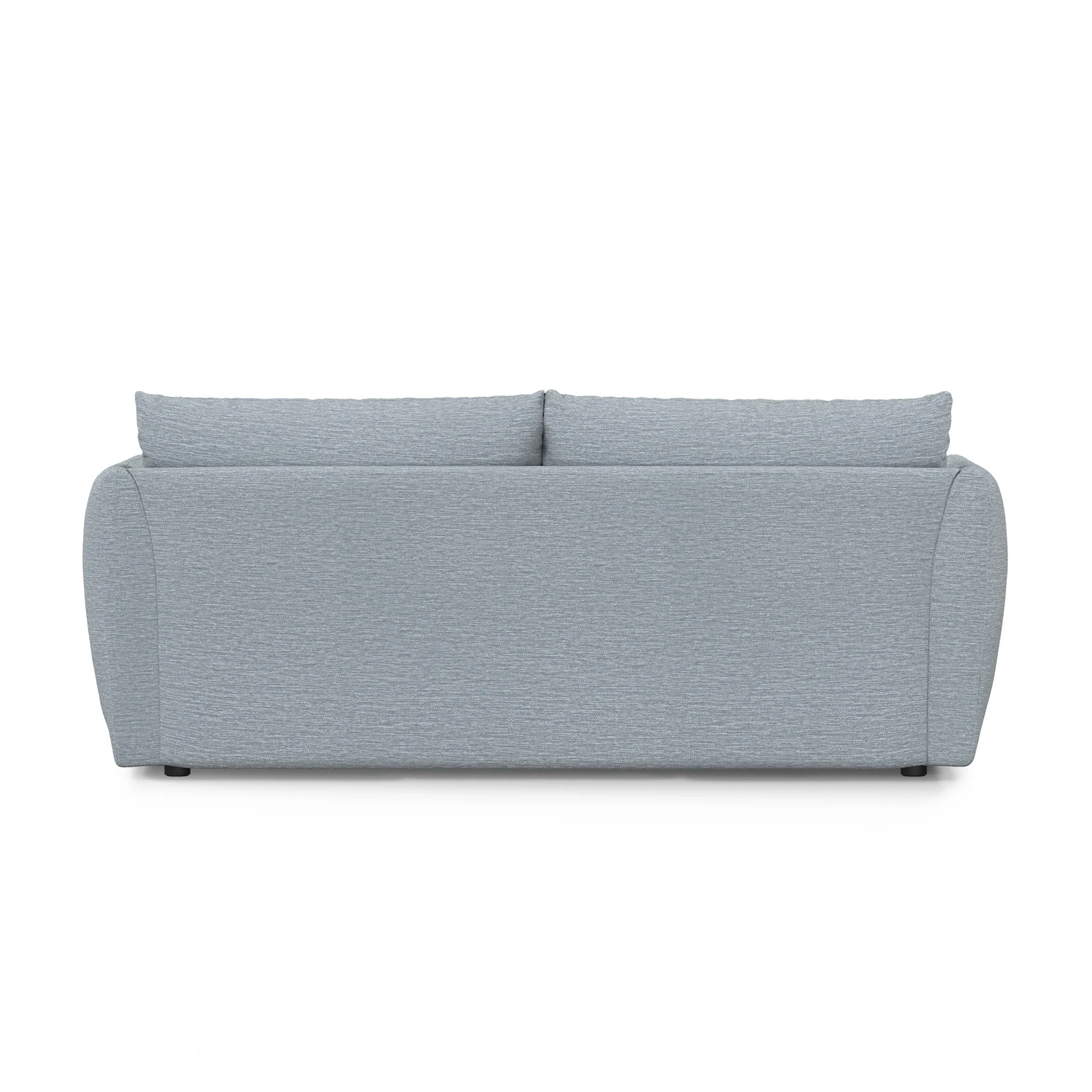 Leigh 86_ Sofa Bed - Silver Light Blue - Image 12