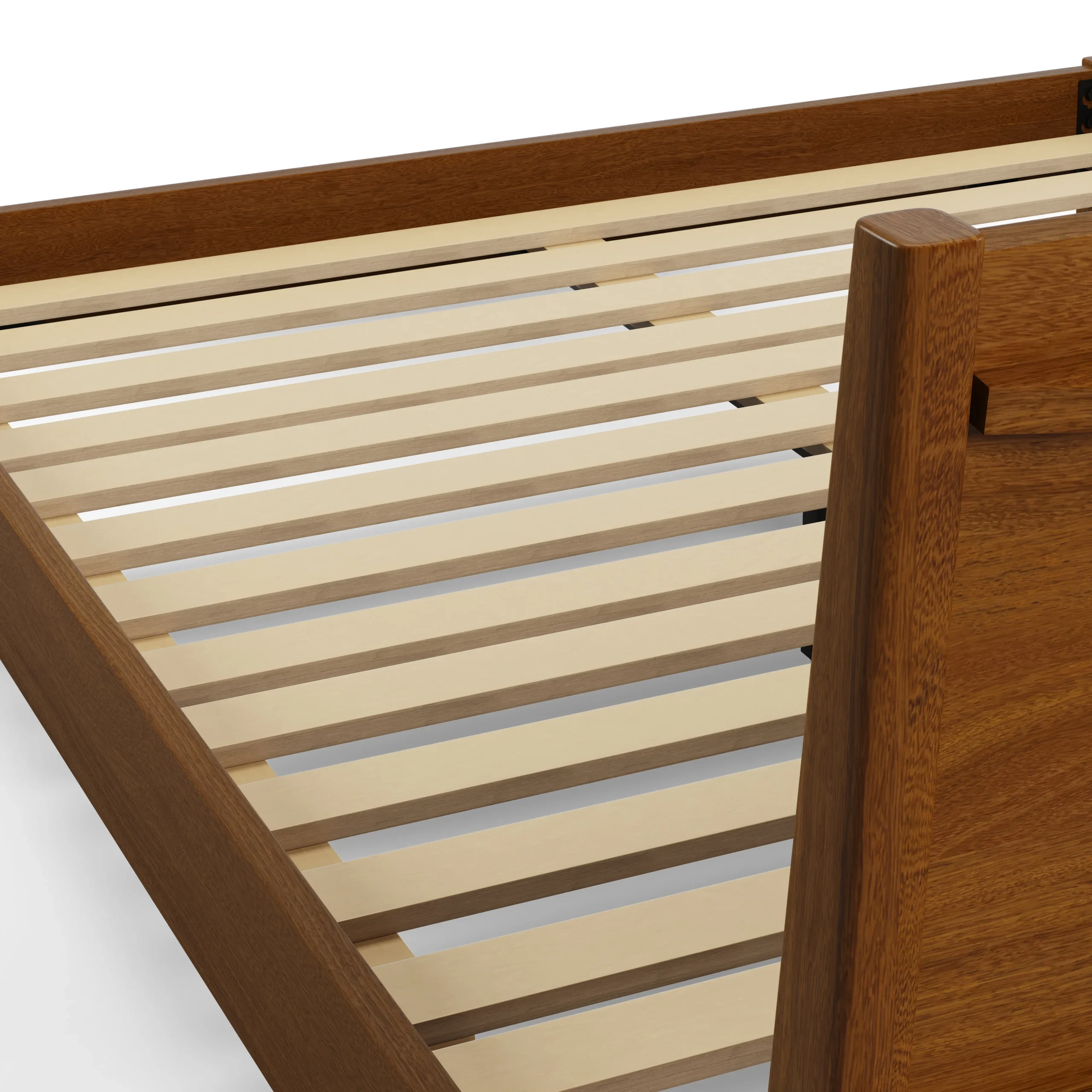 Cooper Queen Low Profile Bed - Walnut - Image 10