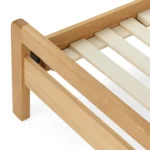 Dalsa Queen Bed - Natural Oak