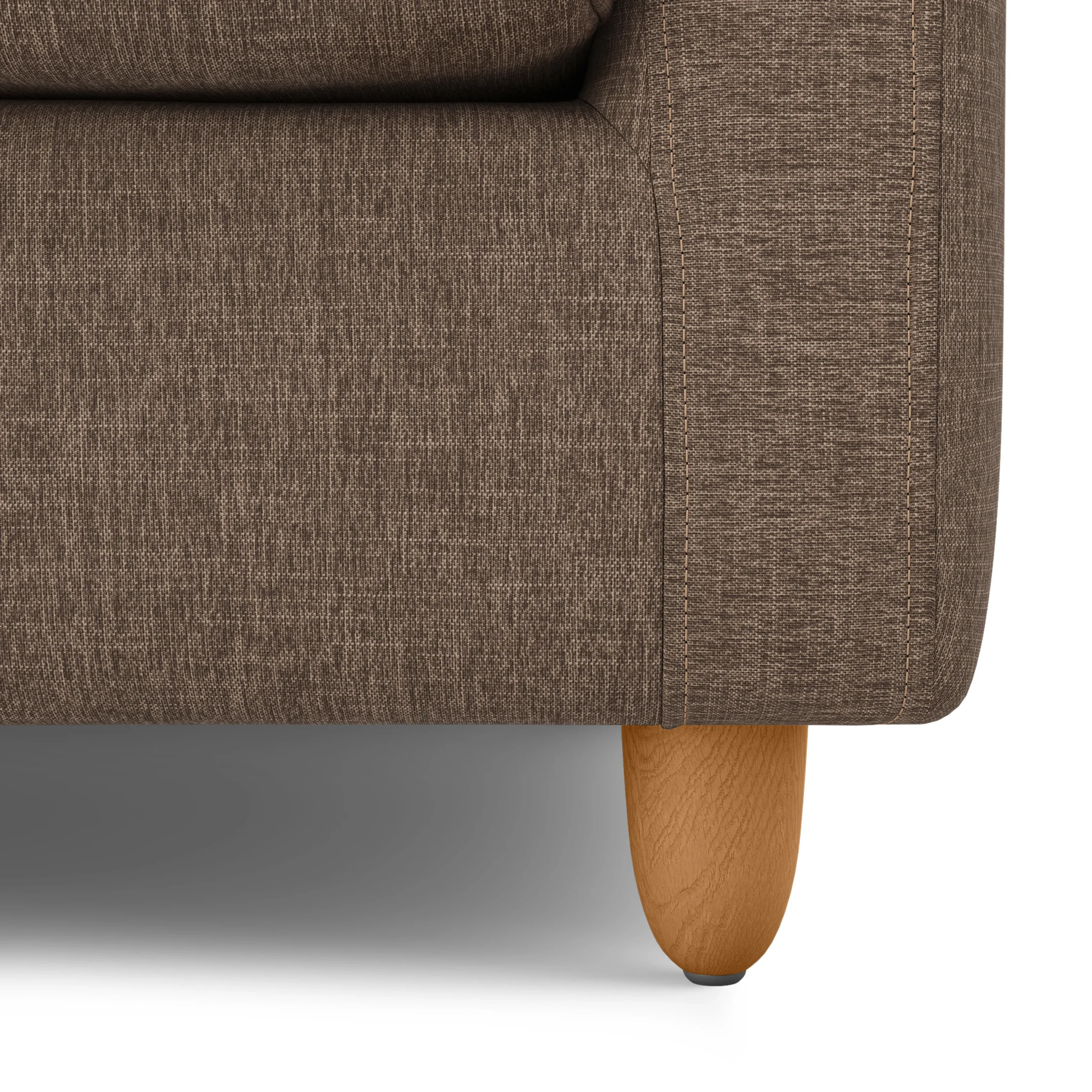 Vati 37_ Lounge Chair - Honey Oak and Buckler Brown - Image 3