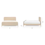 Faydra King Bed - Natural Ash