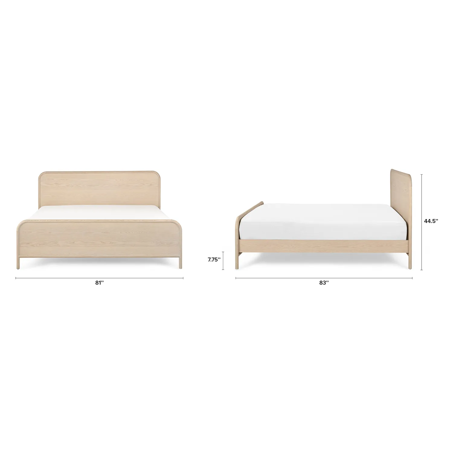 Faydra King Bed - Natural Ash - Image 9