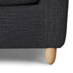 Vati 37_ Lounge Chair - Napa Charcoal