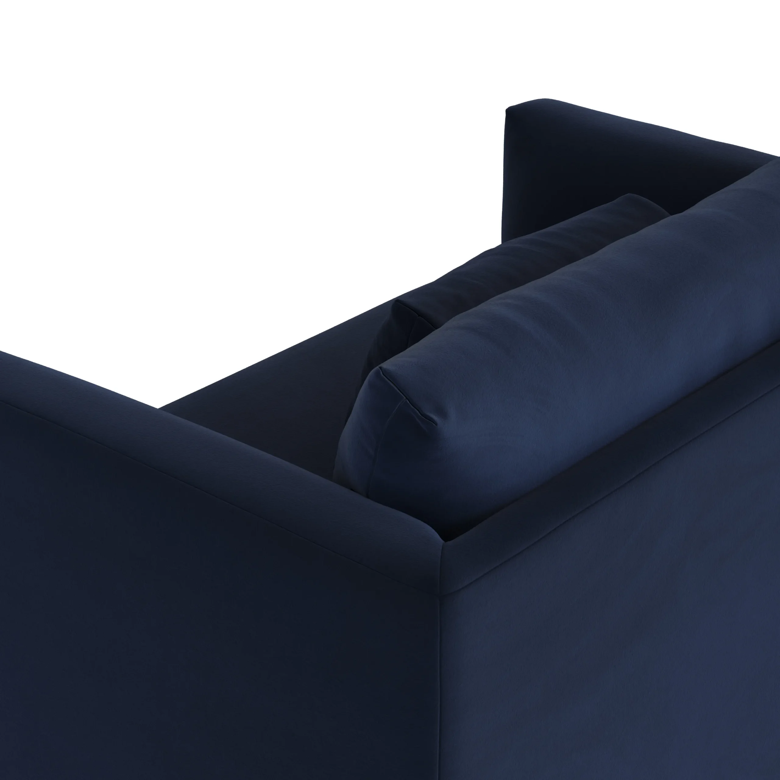 Marina 57_ Velvet Sleeper Chair - Hale Ink - Image 9