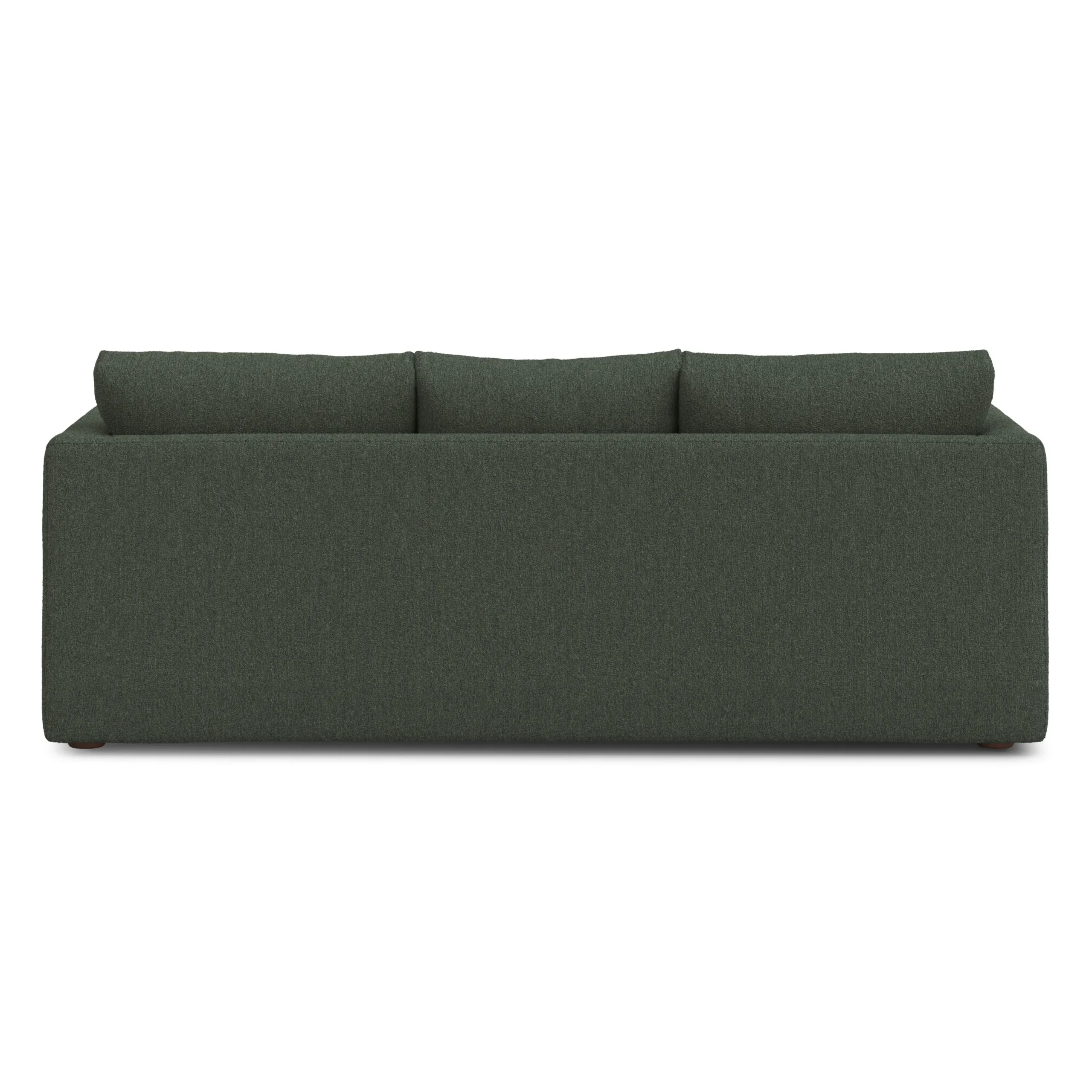 Marina 90_ Sofa Bed - Green Wool Bouclé - Image 14