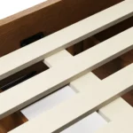 Leif Full Platform Storage Bed - Smoked Oak