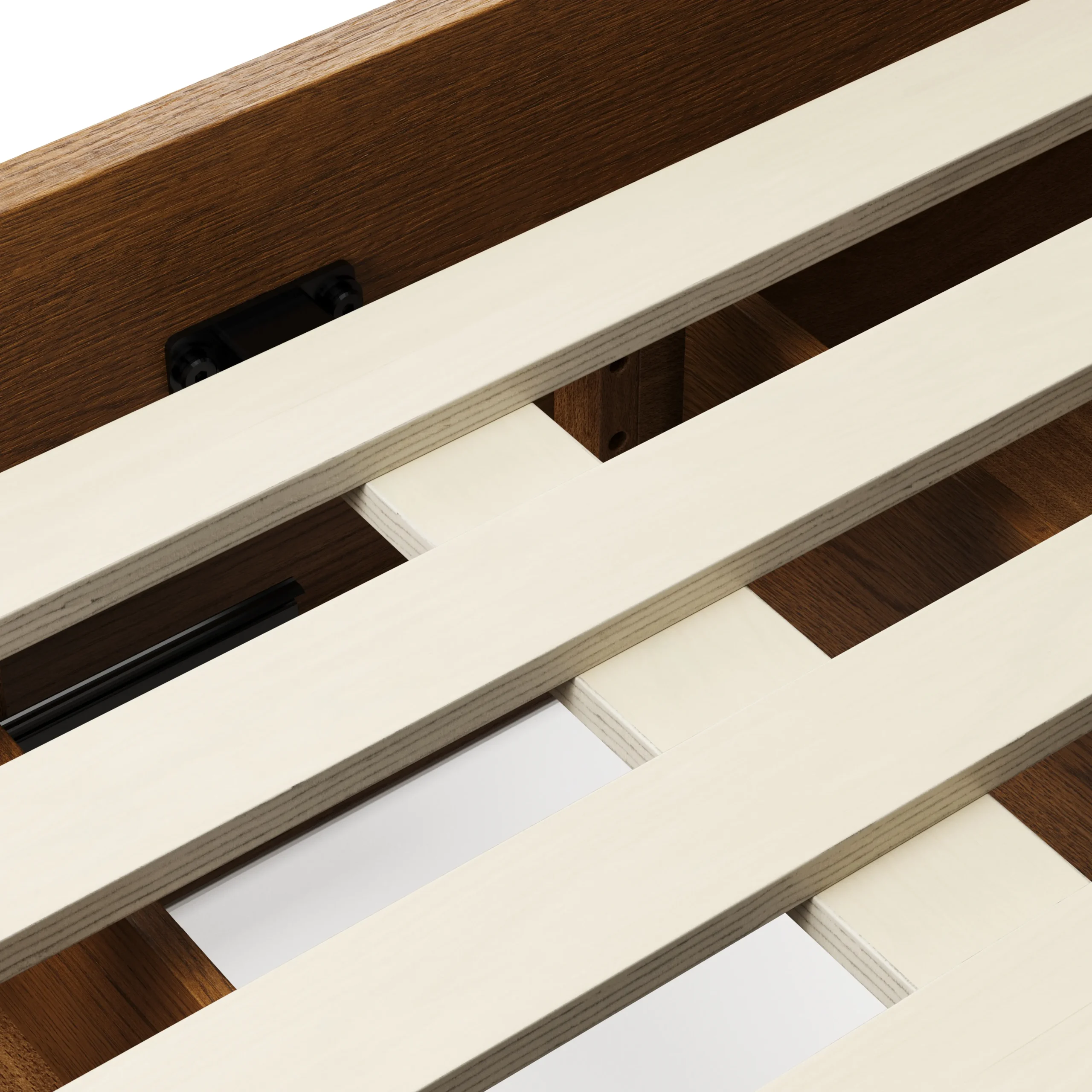 Leif Full Platform Storage Bed - Smoked Oak - Image 12