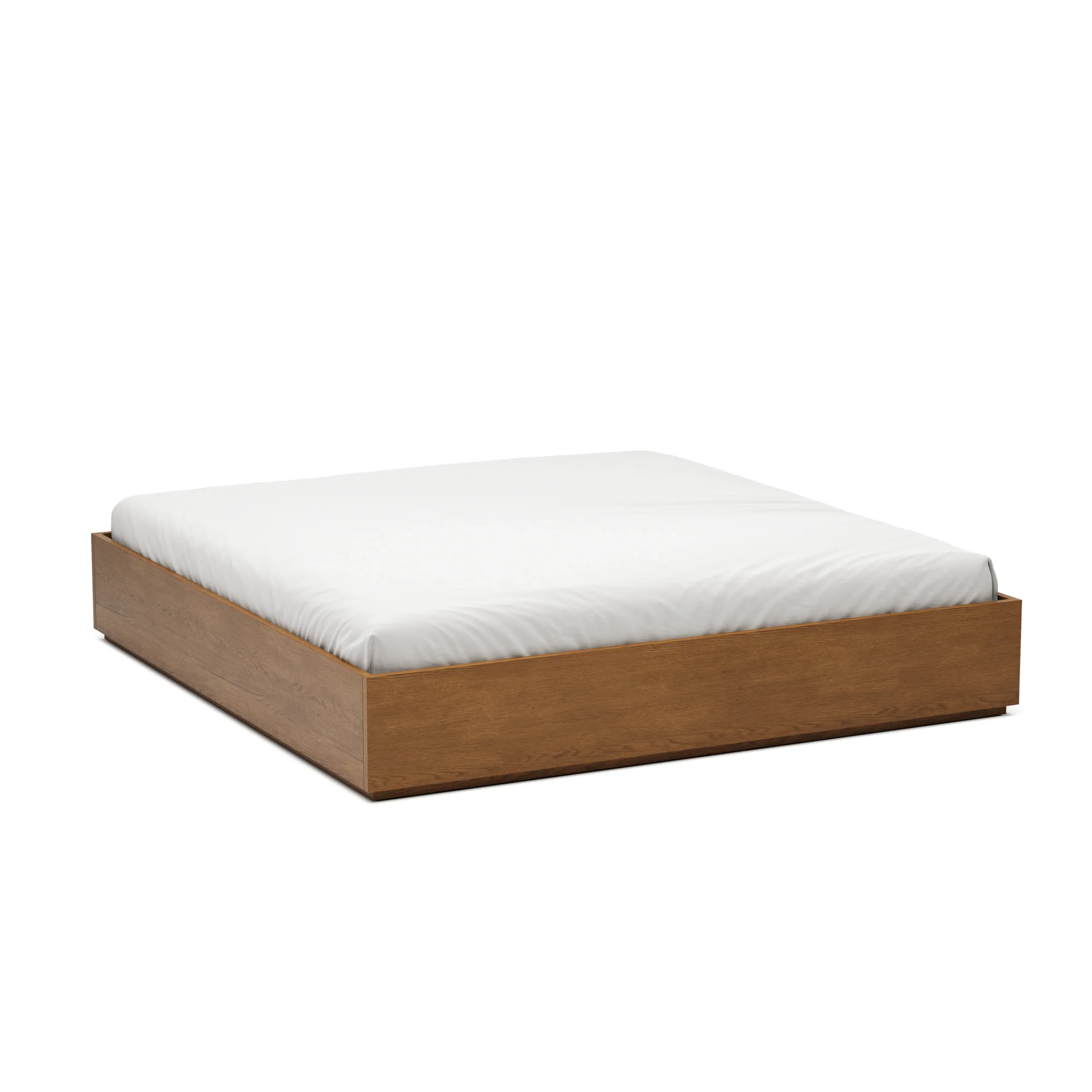 Leif King Platform Bed - Smoked Oak - Image 5