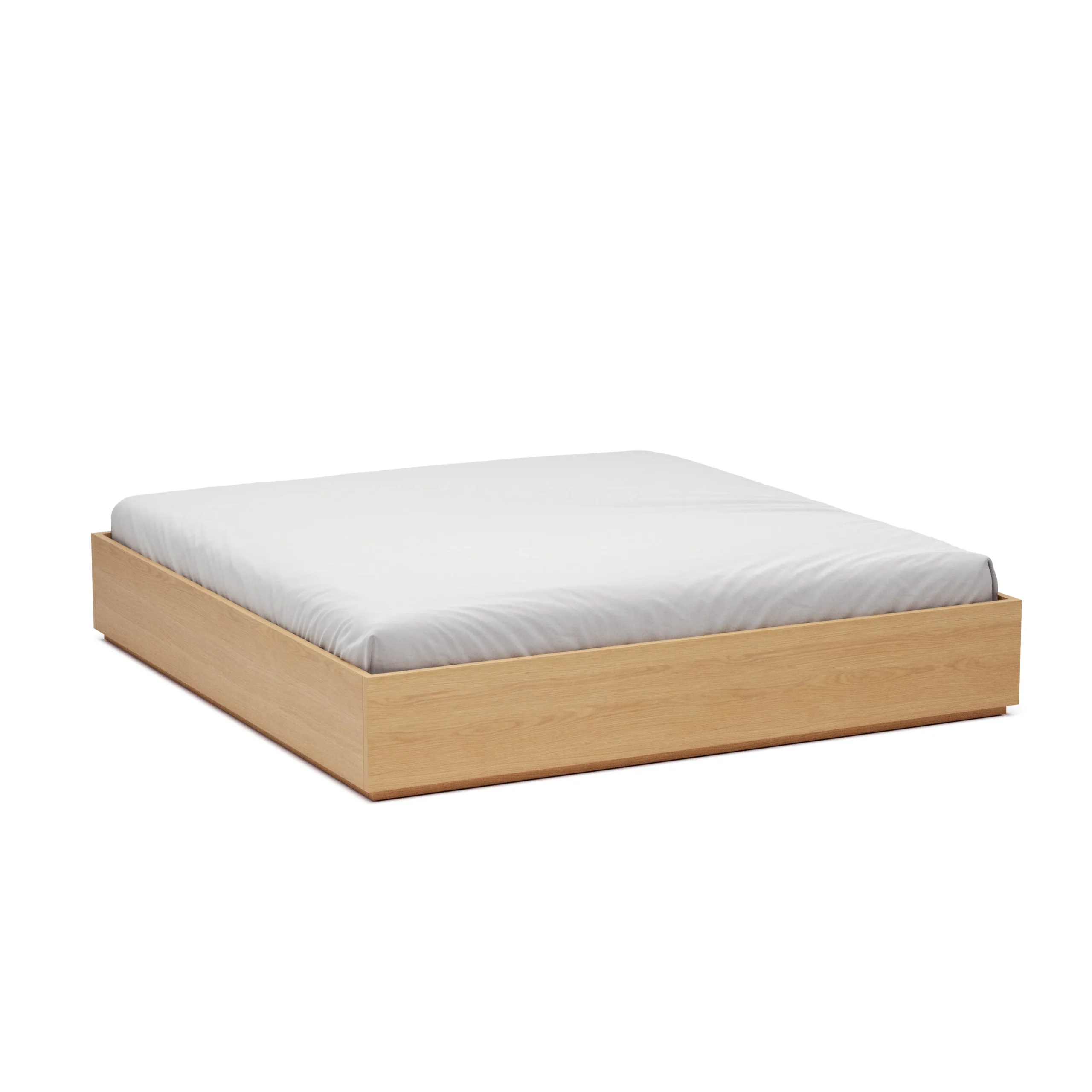 Leif King Platform Bed - White Oak - Image 5