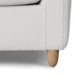 Vati 37_ Lounge Chair - Natural Oak and Buckler Ivory