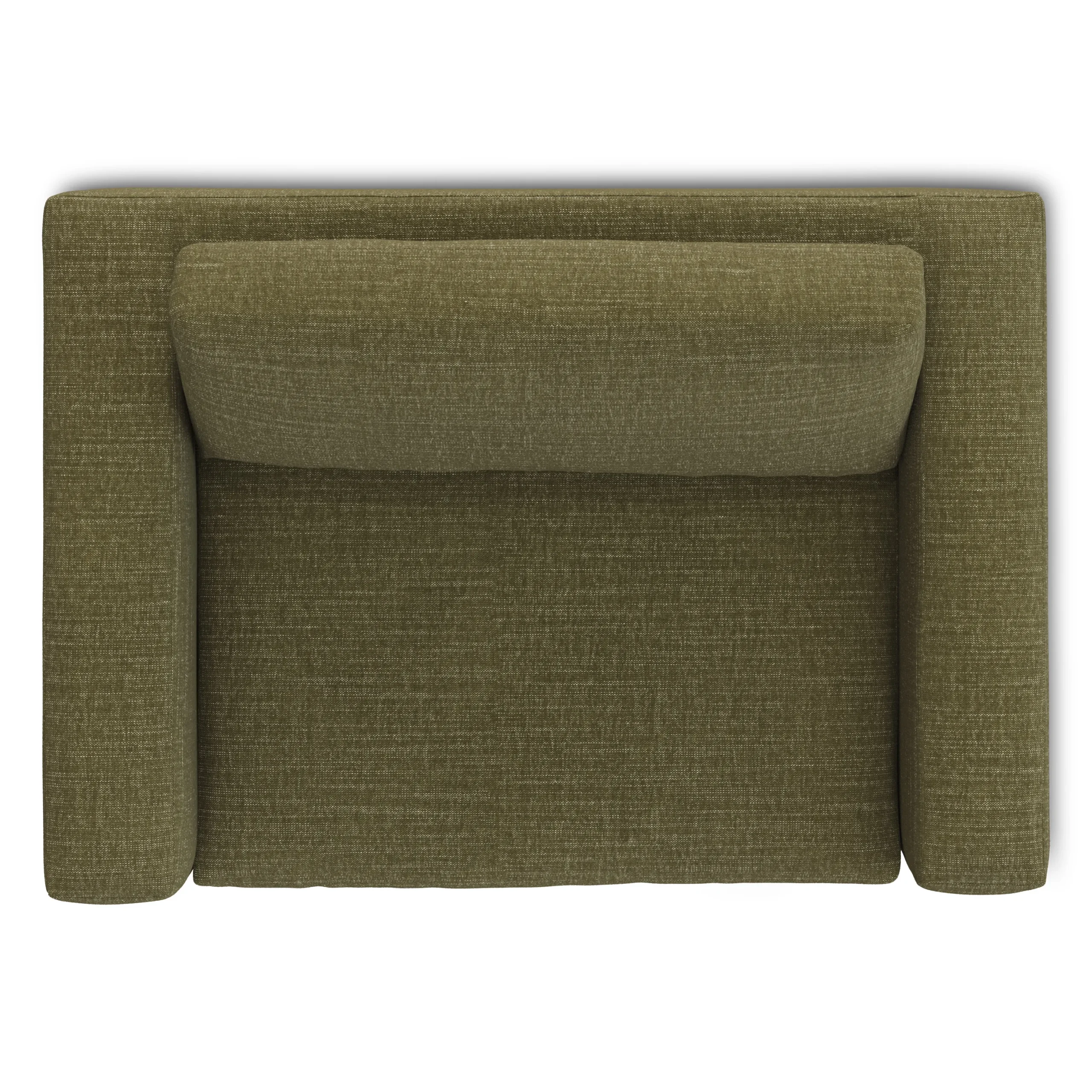 Riley 57.5_ Sleeper Chair - Napa Moss - Image 8