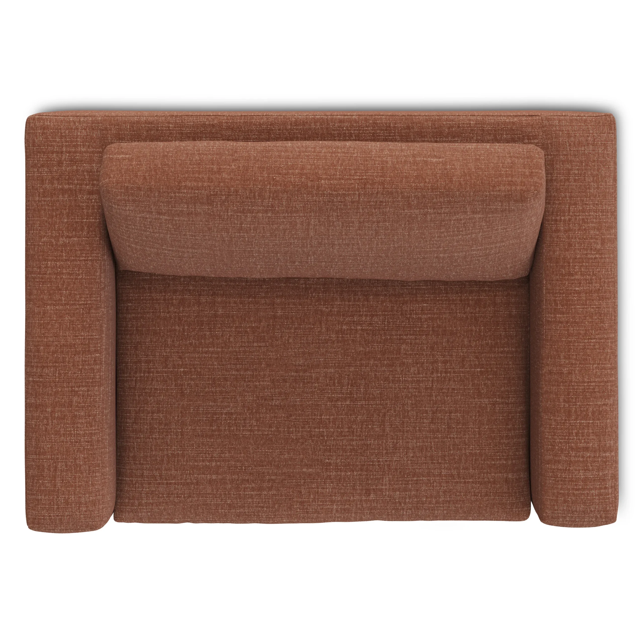 Riley 57.5_ Sleeper Chair - Napa Rust - Image 9