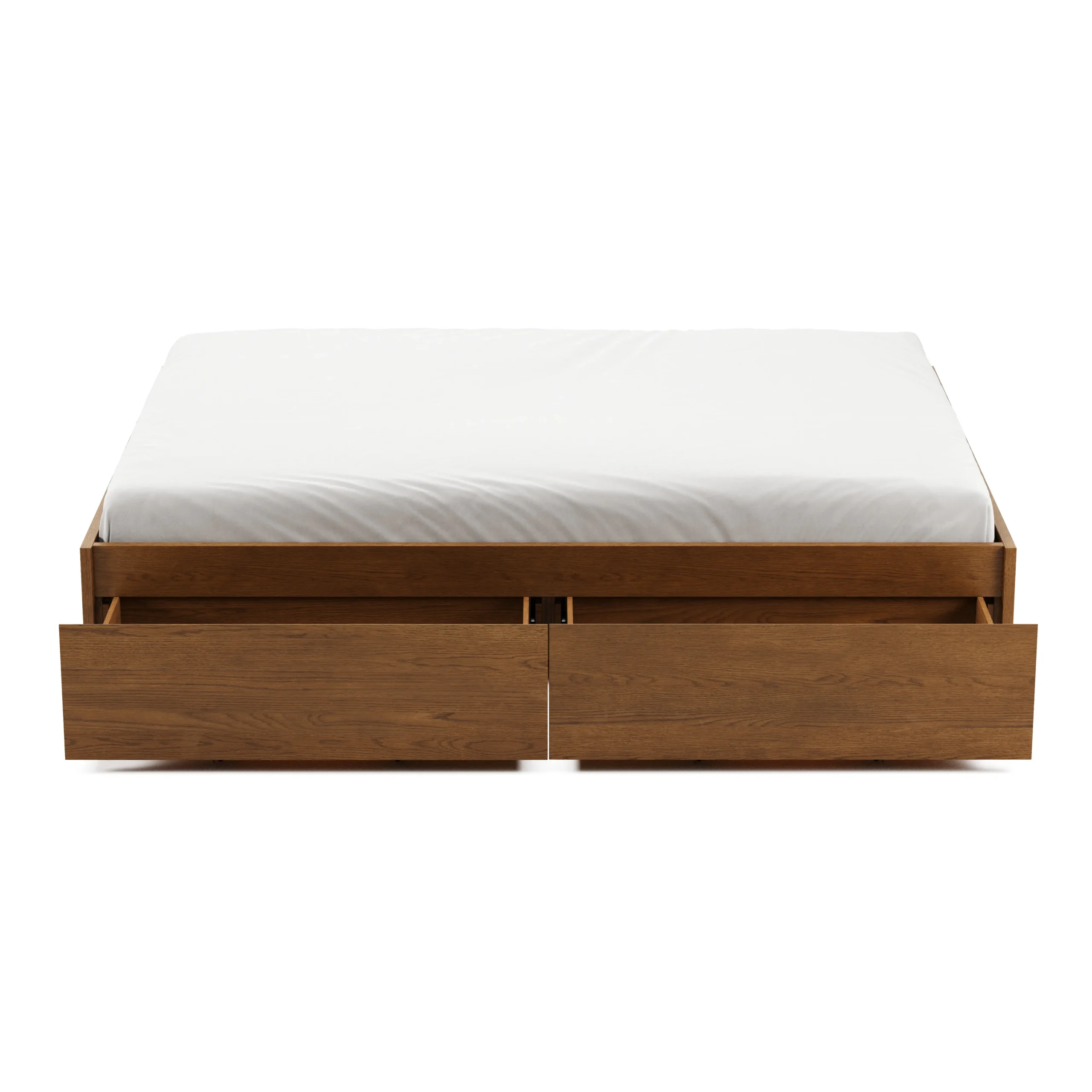 Leif Queen Platform Storage Bed - Smoked Oak - Image 14