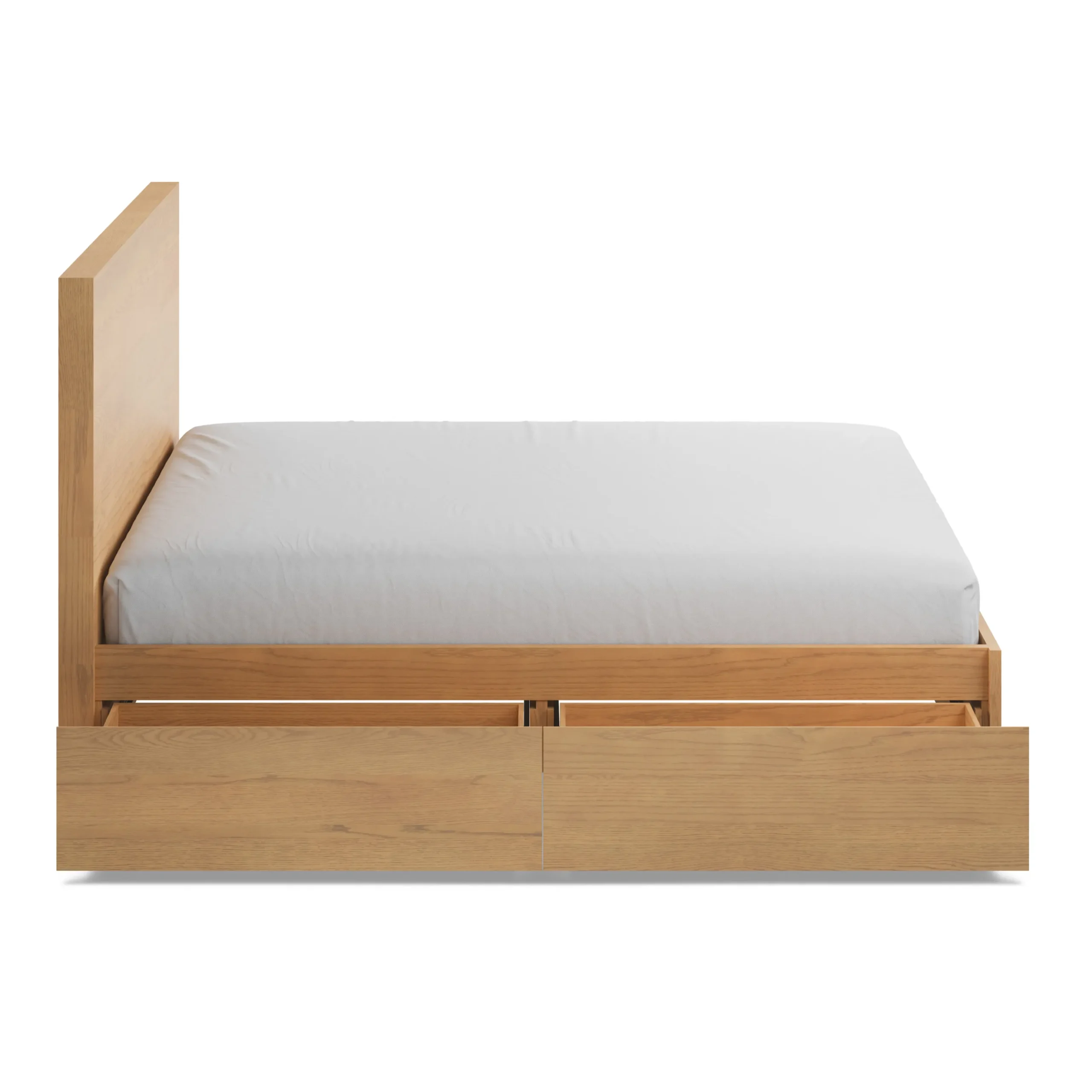 Leif Queen Storage Bed - White Oak - Image 14