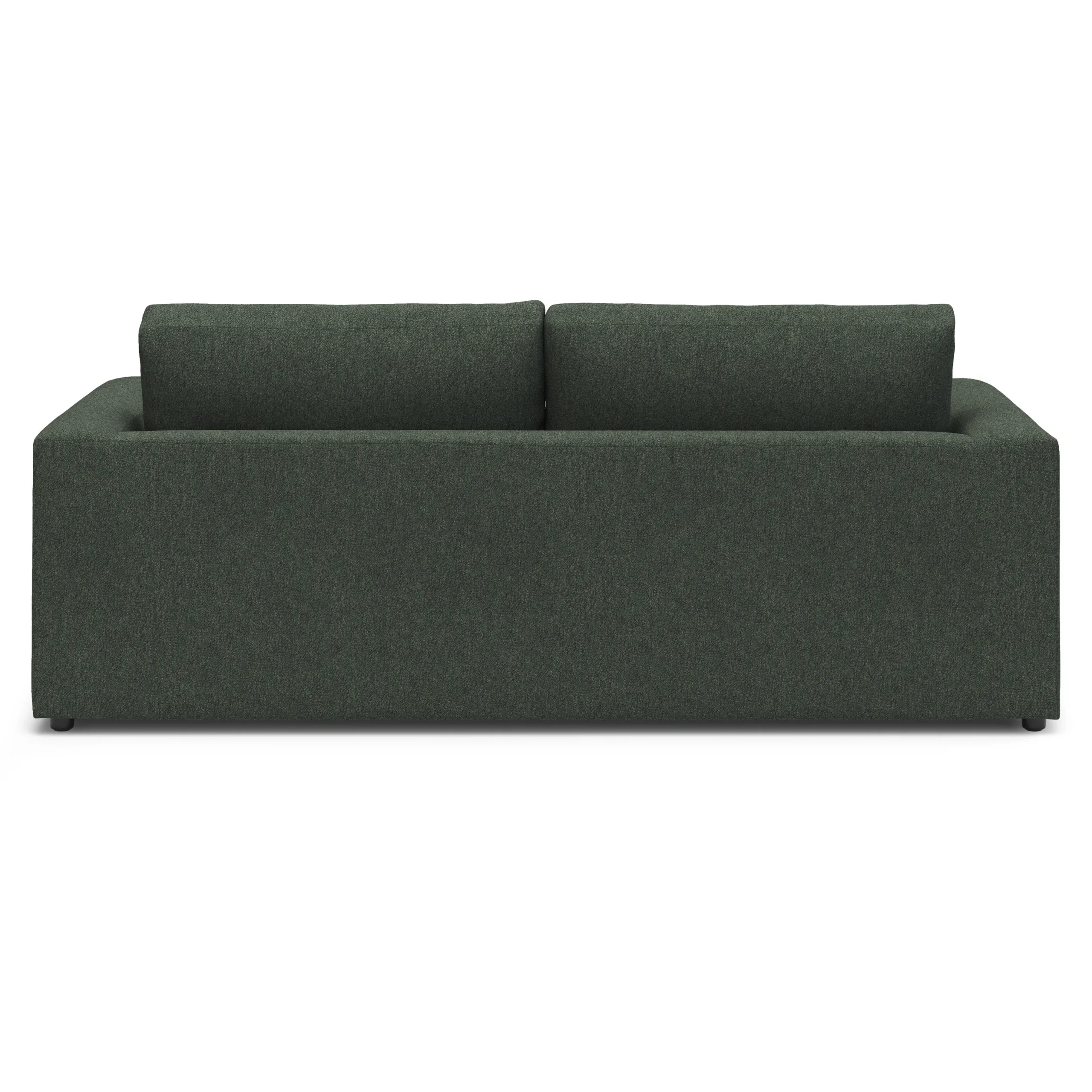 Riley 84_ Sofa Bed - Green Wool Bouclé - Image 9