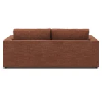 Riley 84_ Sofa Bed - Napa Rust