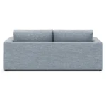 Riley 84_ Sofa Bed - Silver Light Blue