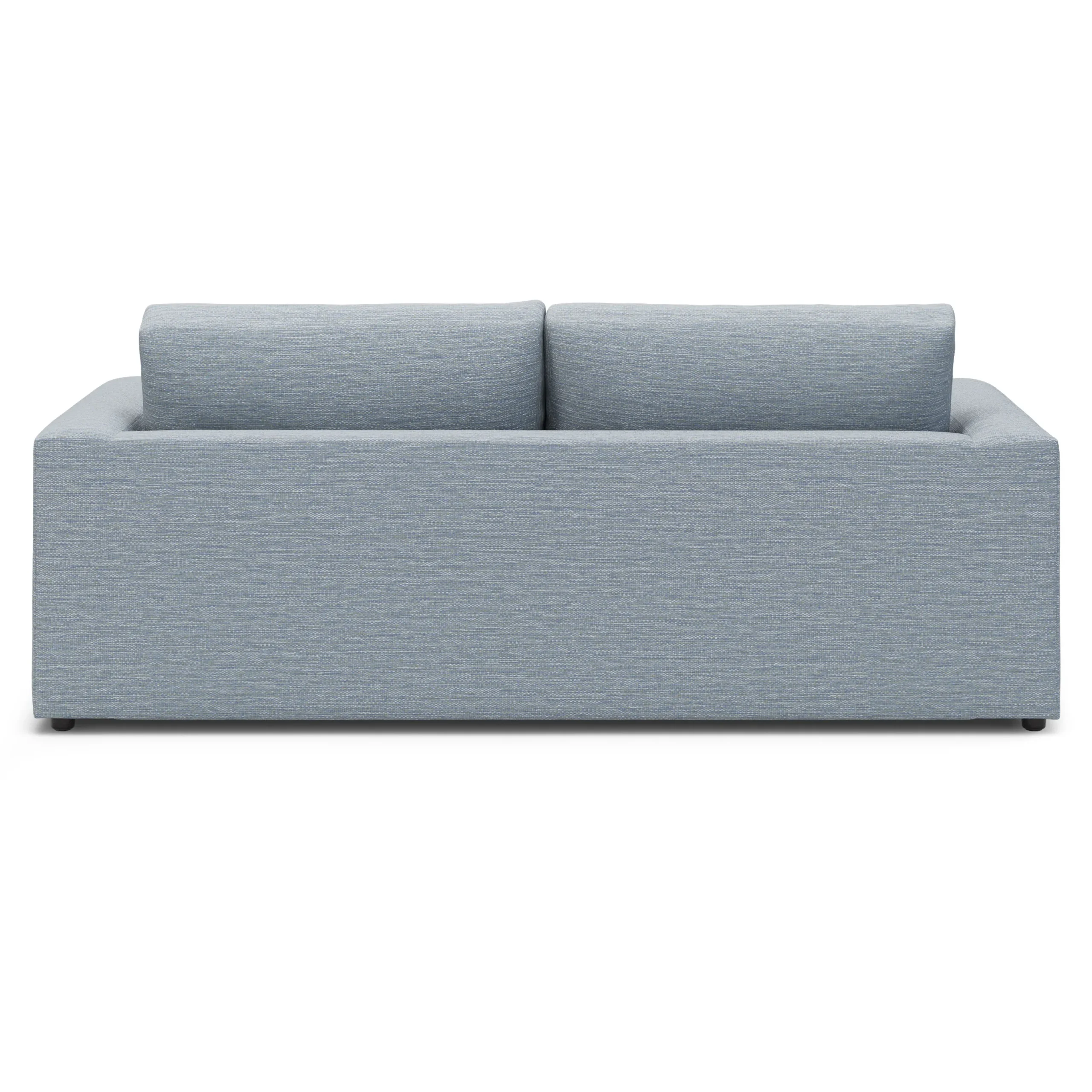 Riley 84_ Sofa Bed - Silver Light Blue - Image 9