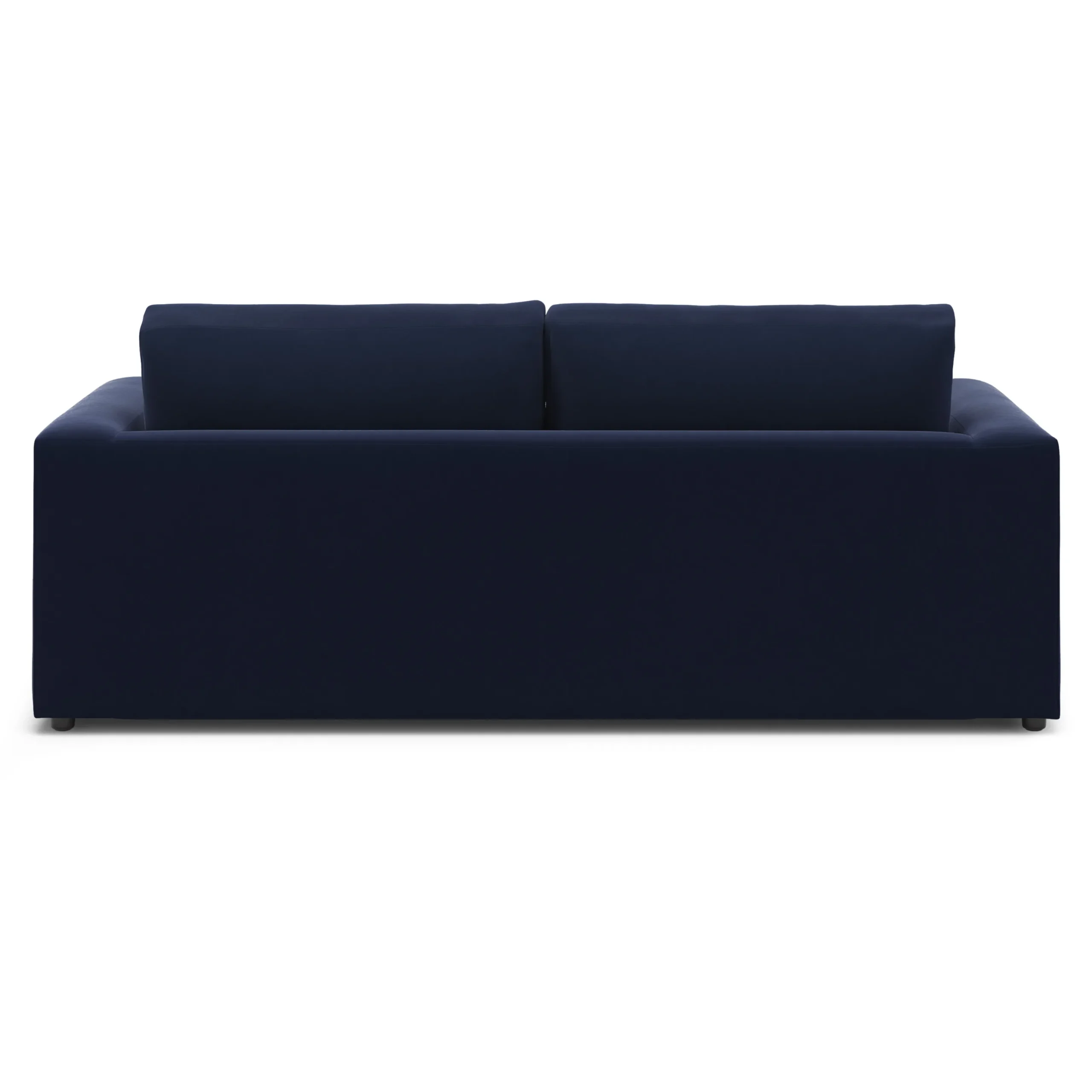 Riley 84_ Velvet Sofa Bed - Hale Ink - Image 9