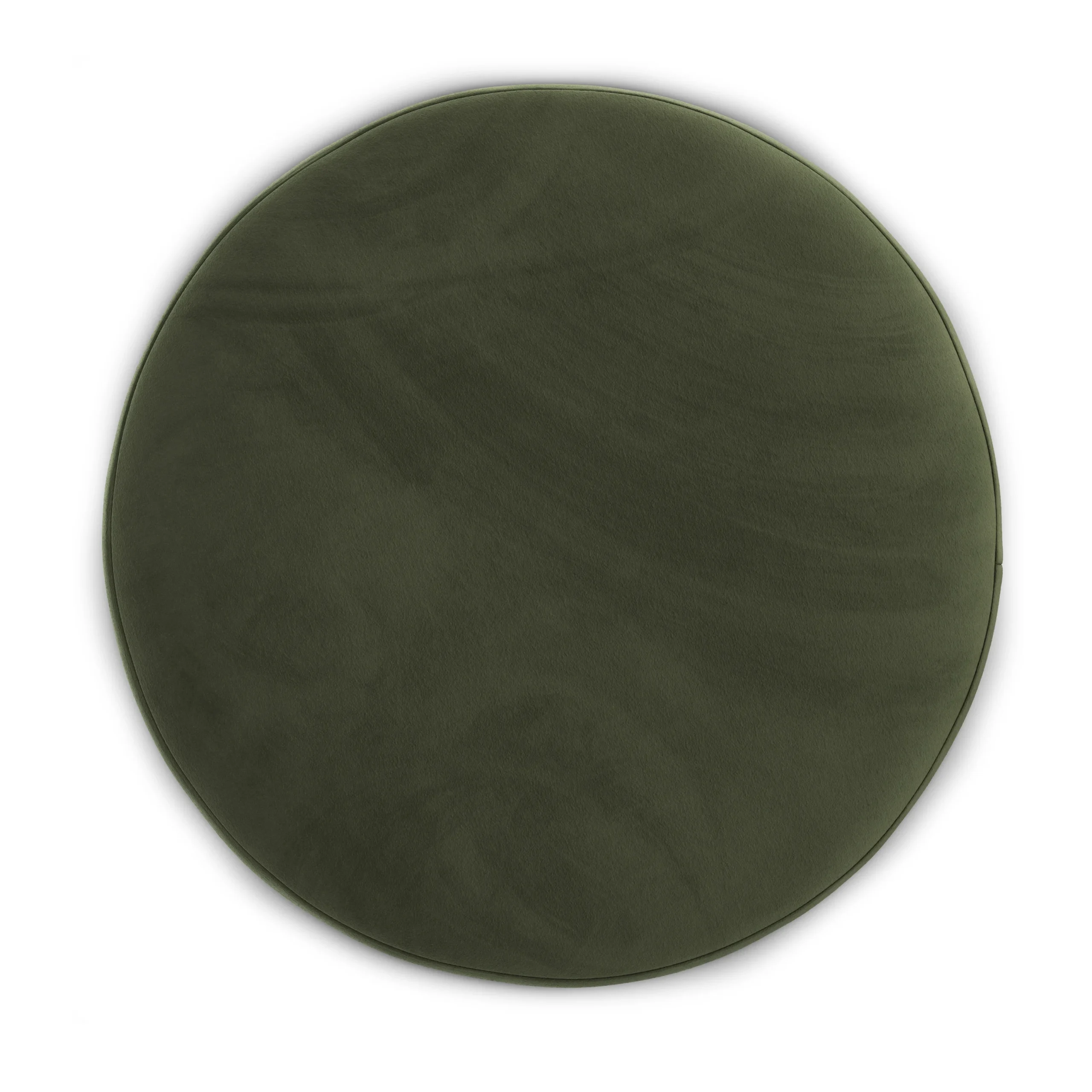 Benson 23.5_ Velvet Storage Ottoman - Hale Fir Green - Image 6