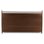 Lenia King Panel Storage Bed - Walnut