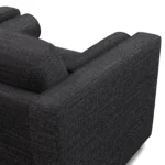 Sven 45.5_ Tufted Sleeper Chair - Napa Charcoal