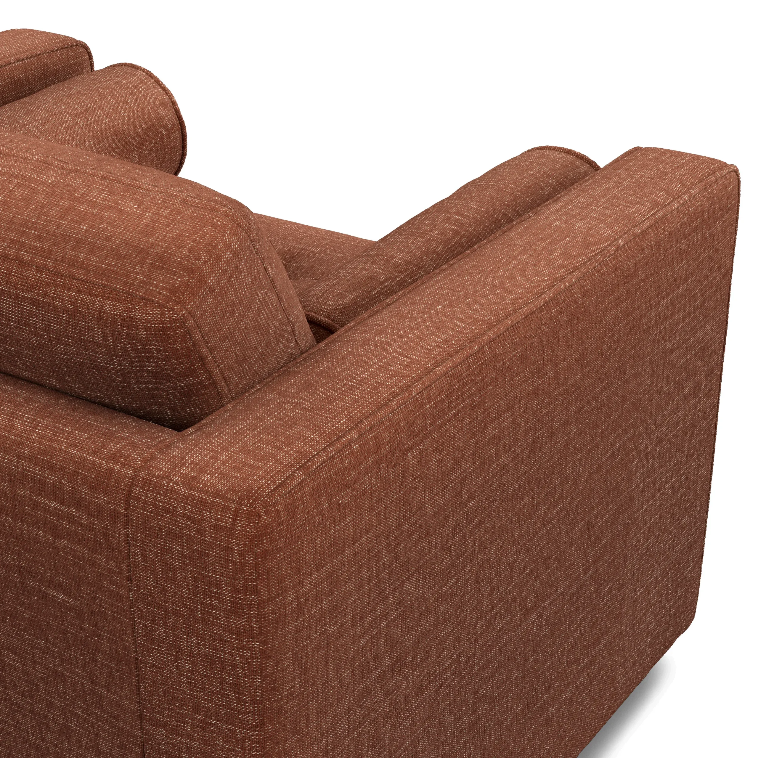 Sven 45.5_ Tufted Sleeper Chair - Napa Rust - Image 8
