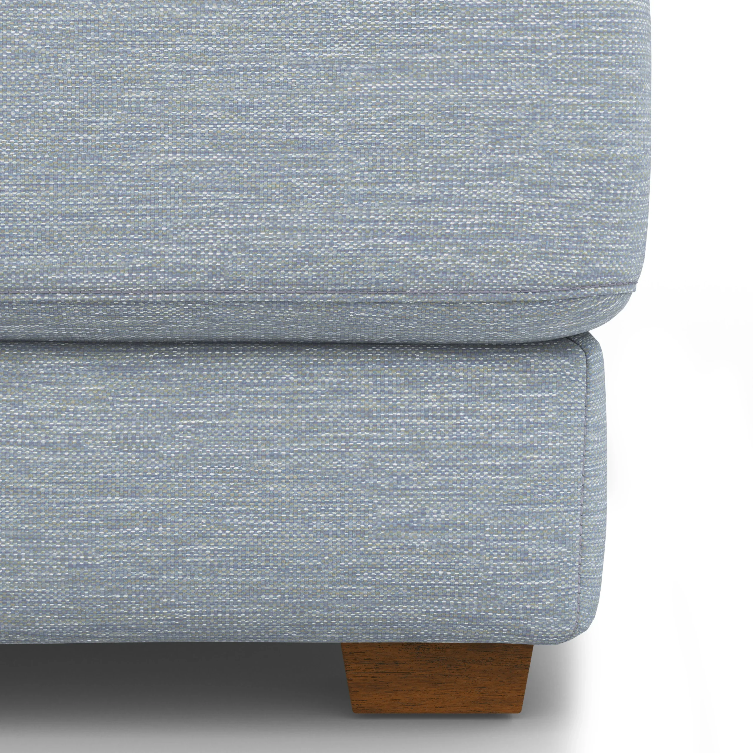 Dawn 40_ Lounge Chair - Silver Light Blue - Image 3