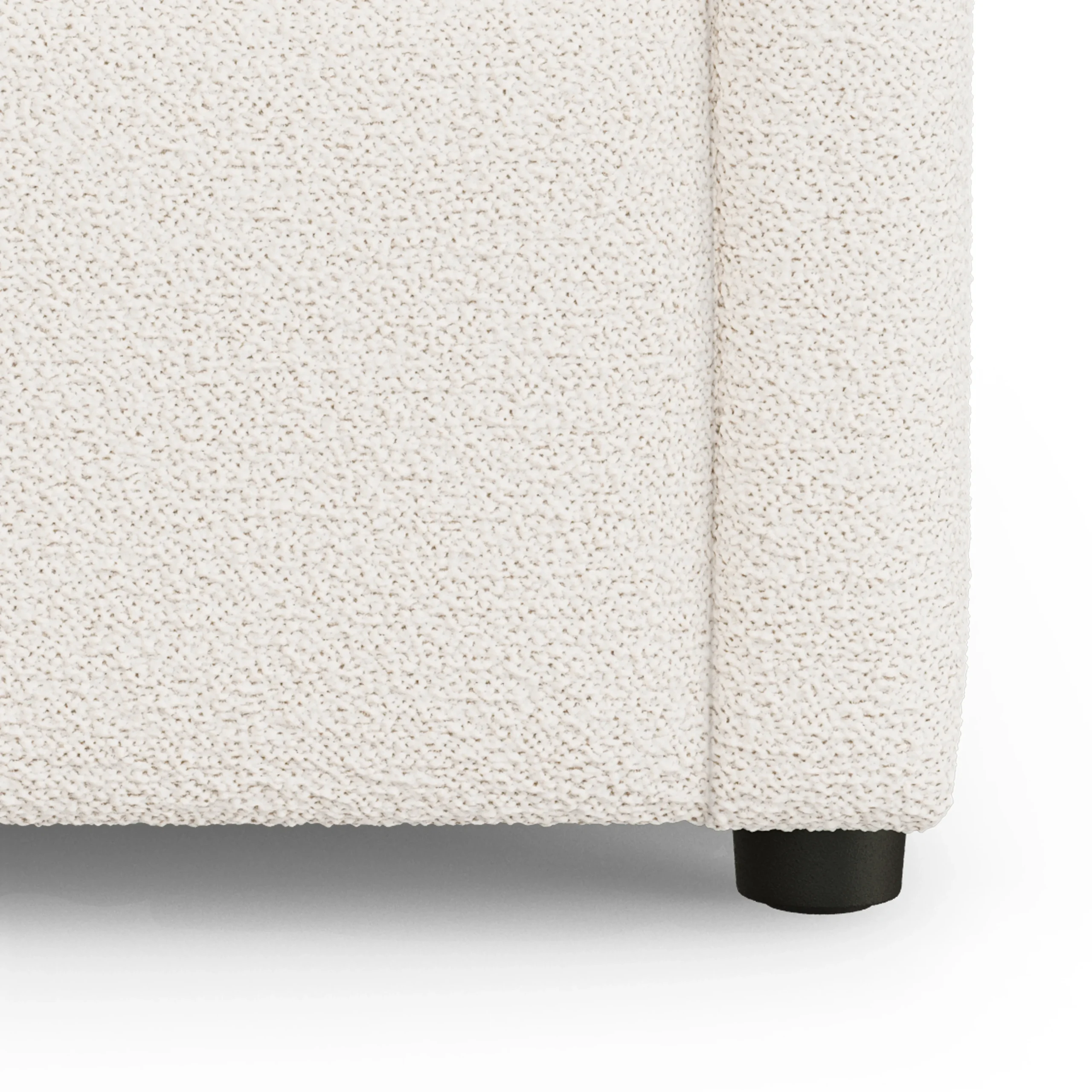 Landry 32.25_ Lounge Chair - Ivory Wool Bouclé - Image 4