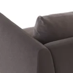 Leigh 42_ Velvet Lounge Chair - Hale Warm Gray