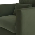 Marina 38_ Velvet Lounge Chair - Hale Fir Green