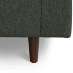 Sven 42_ Tufted Lounge Chair - Green Wool Bouclé