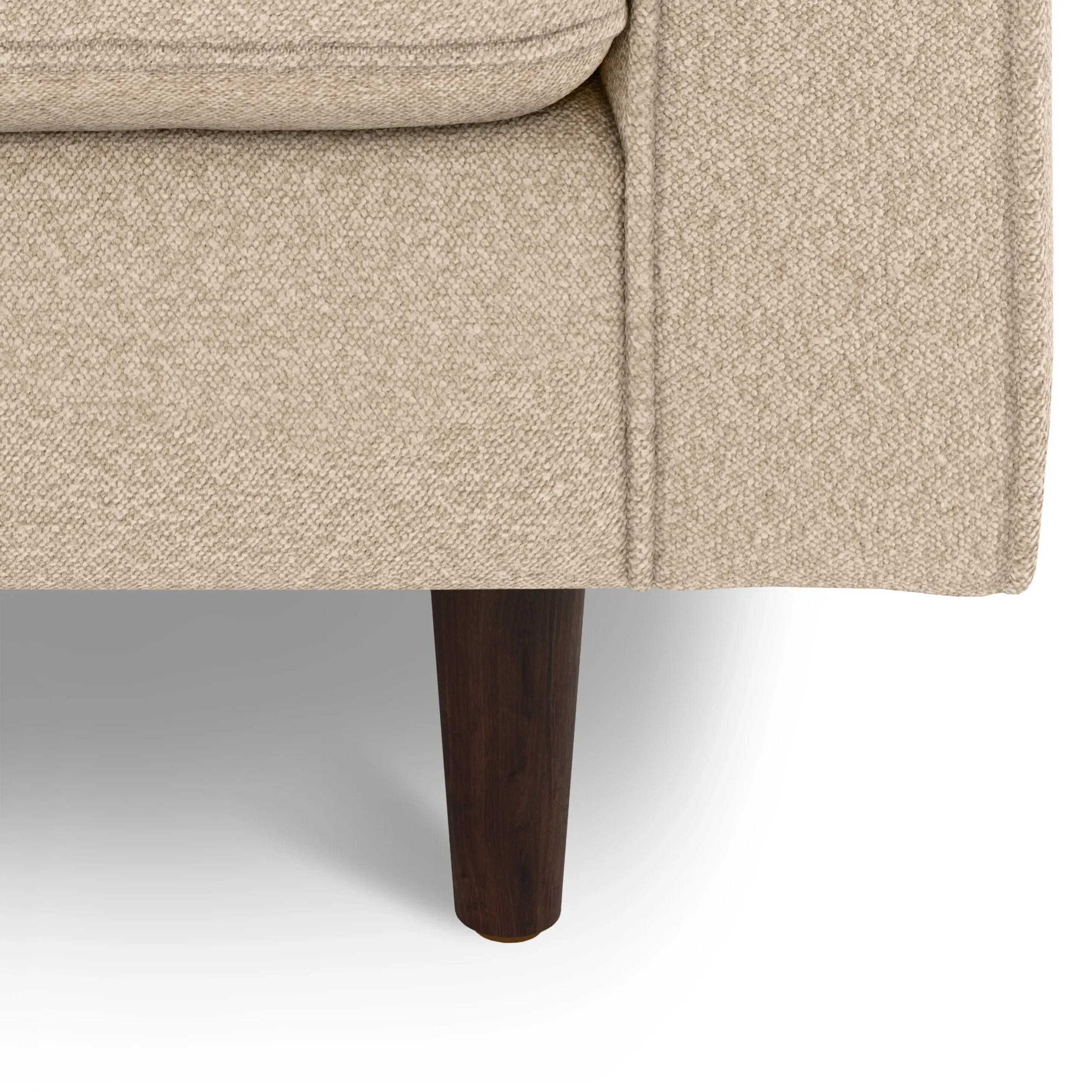 Sven 42_ Tufted Lounge Chair - Ratine Buff - Image 3