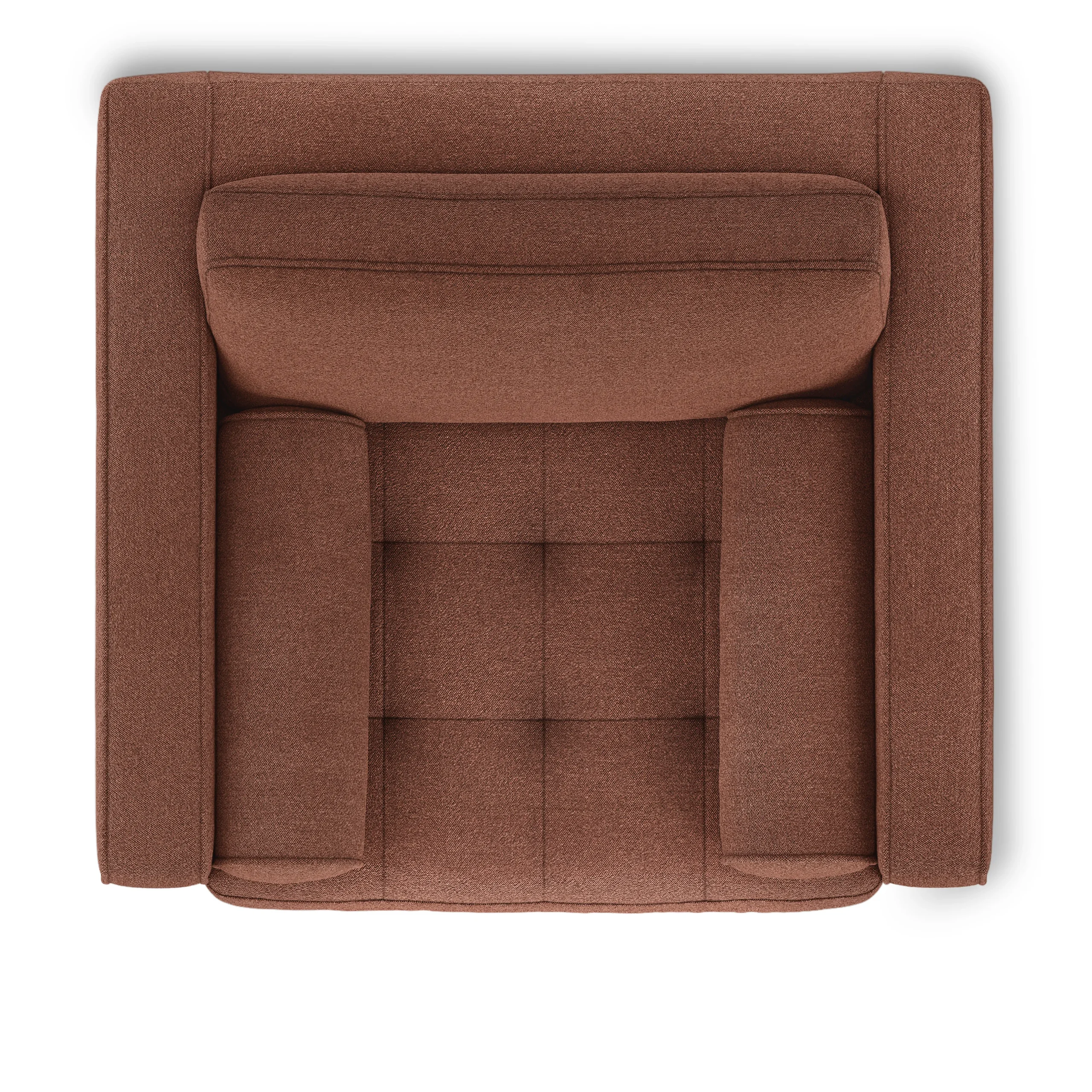 Sven 42_ Tufted Lounge Chair - Ratine Oxide - Image 7