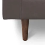 Sven 107_ Tufted Velvet Corner Sectional - Hale Warm Gray