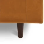 Sven 42_ Tufted Velvet Lounge Chair - Plush Pacific Ginger