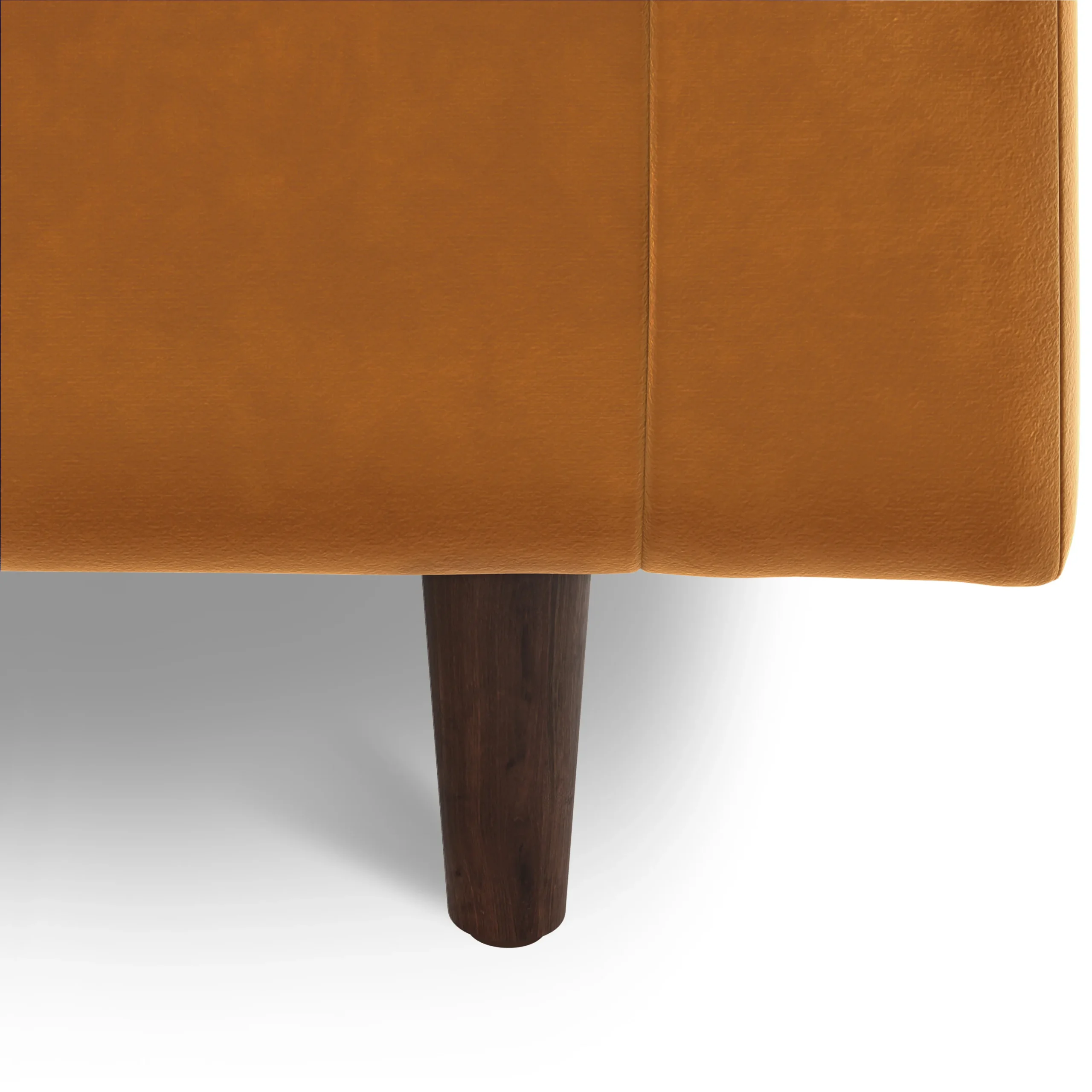 Sven 42_ Tufted Velvet Lounge Chair - Plush Pacific Ginger - Image 3