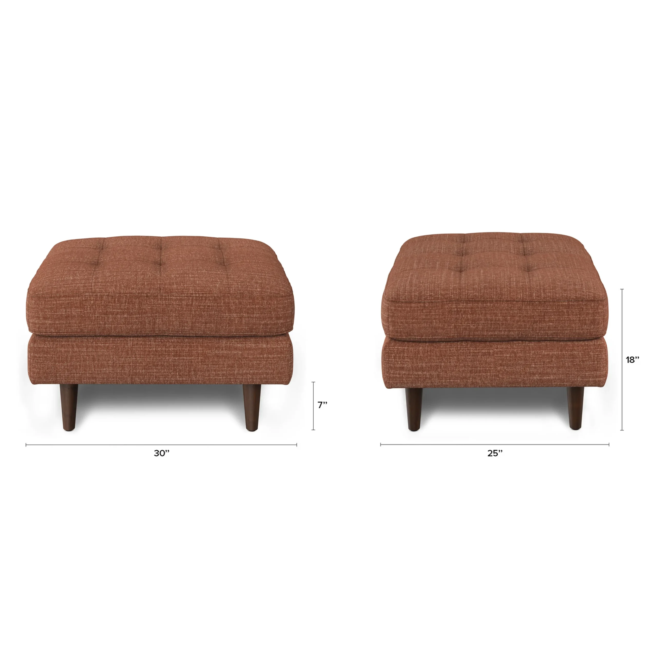 Sven 30_ Ottoman - Napa Rust - Image 2