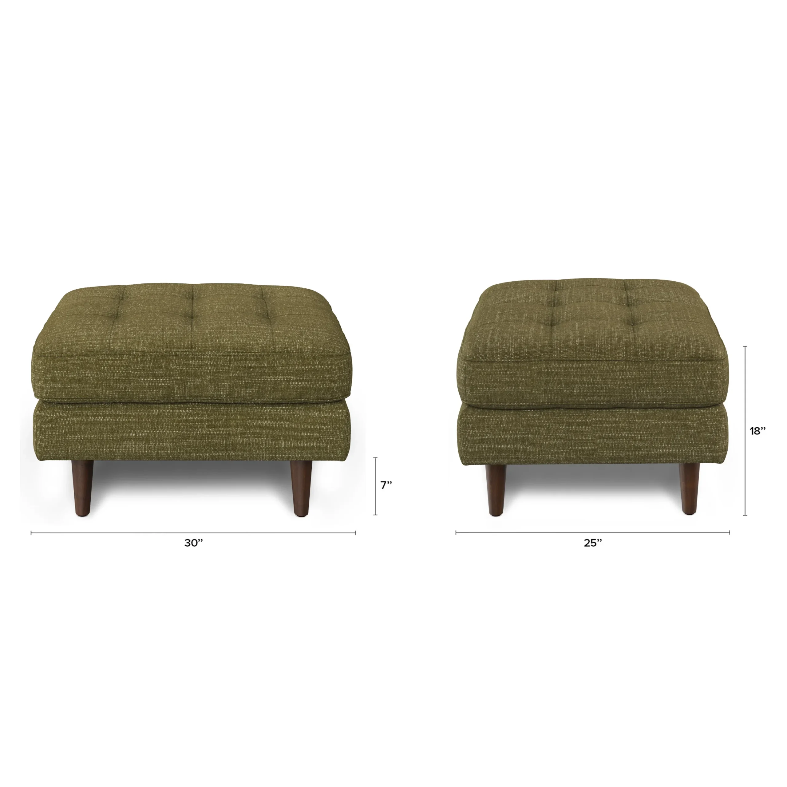 Sven 30_ Ottoman - Napa Moss - Image 2