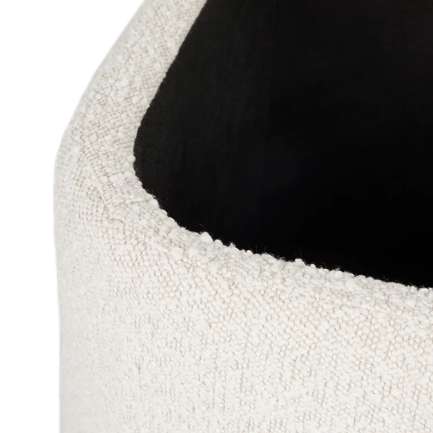 Maribo 19_ Storage Ottoman - Ivory Bouclé - Image 10