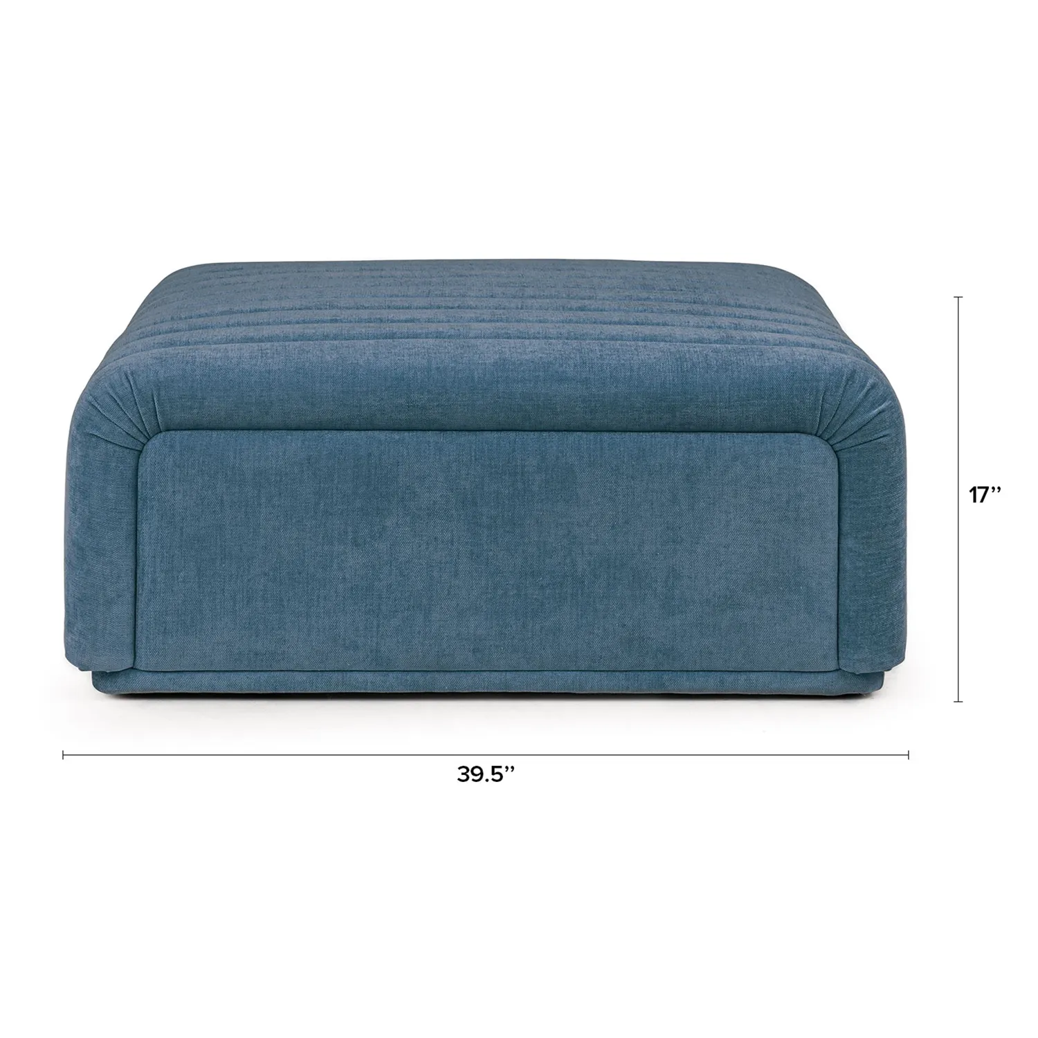 Sefto 39.5_ Ottoman - Saltwater Blue - Image 2
