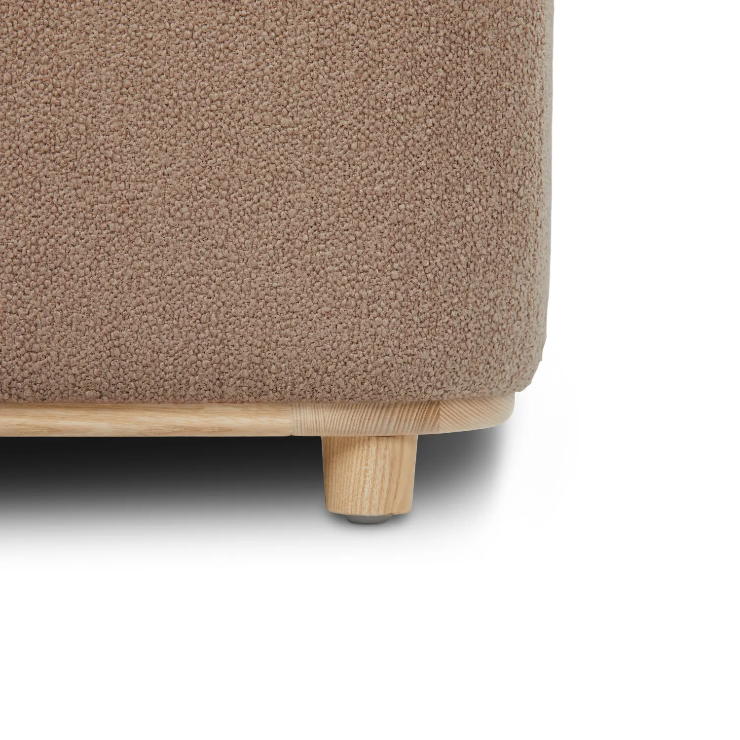 Maribo 32_ Storage Ottoman - Sandstone Wool Bouclé - Image 10