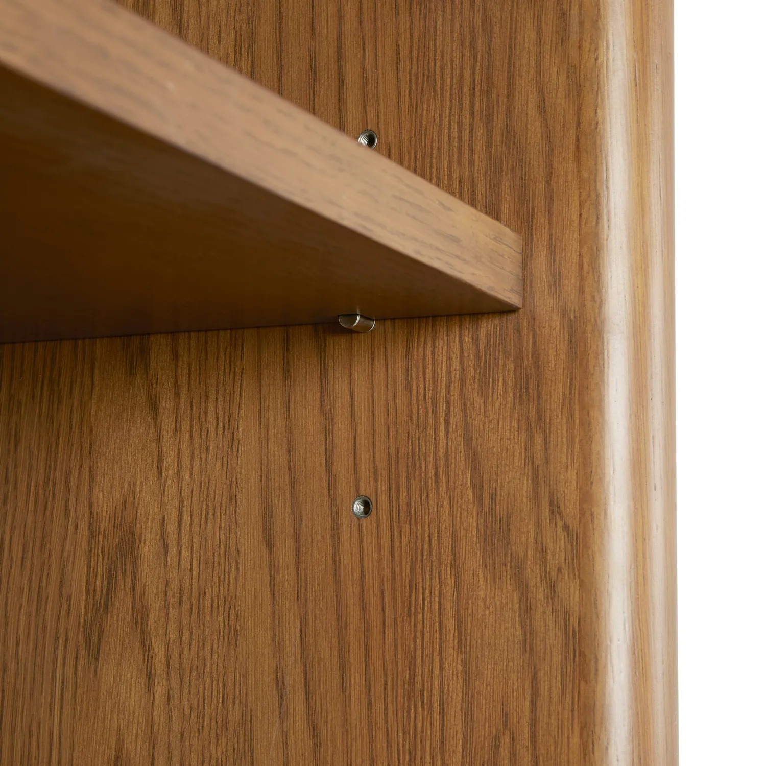 Torme 34_ Bookcase with Storage, Tall - Smoked Oak - Image 10
