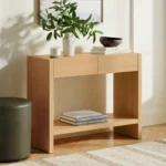 Leif 37_ Storage Console - White Oak