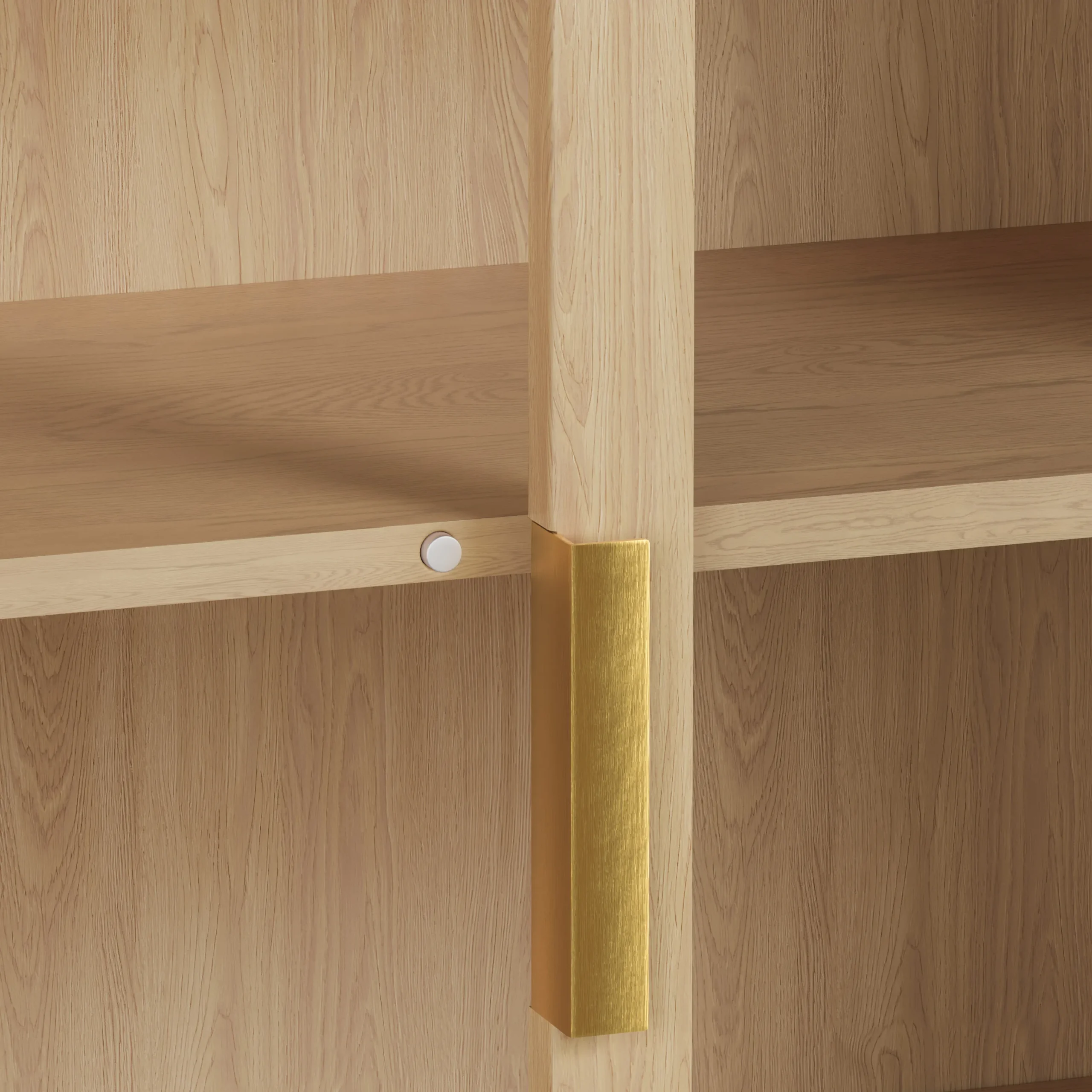 Liv 35.25_ Glass Cabinet - White Oak - Image 10