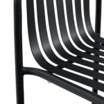Sarek Outdoor Stackable Counter Stool - Black
