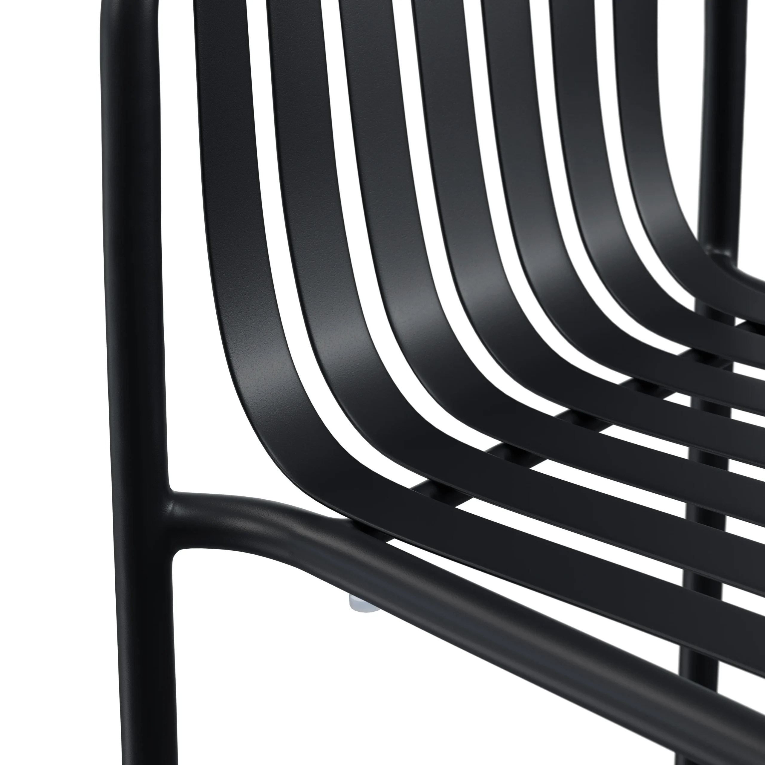 Sarek Outdoor Stackable Counter Stool - Black - Image 11