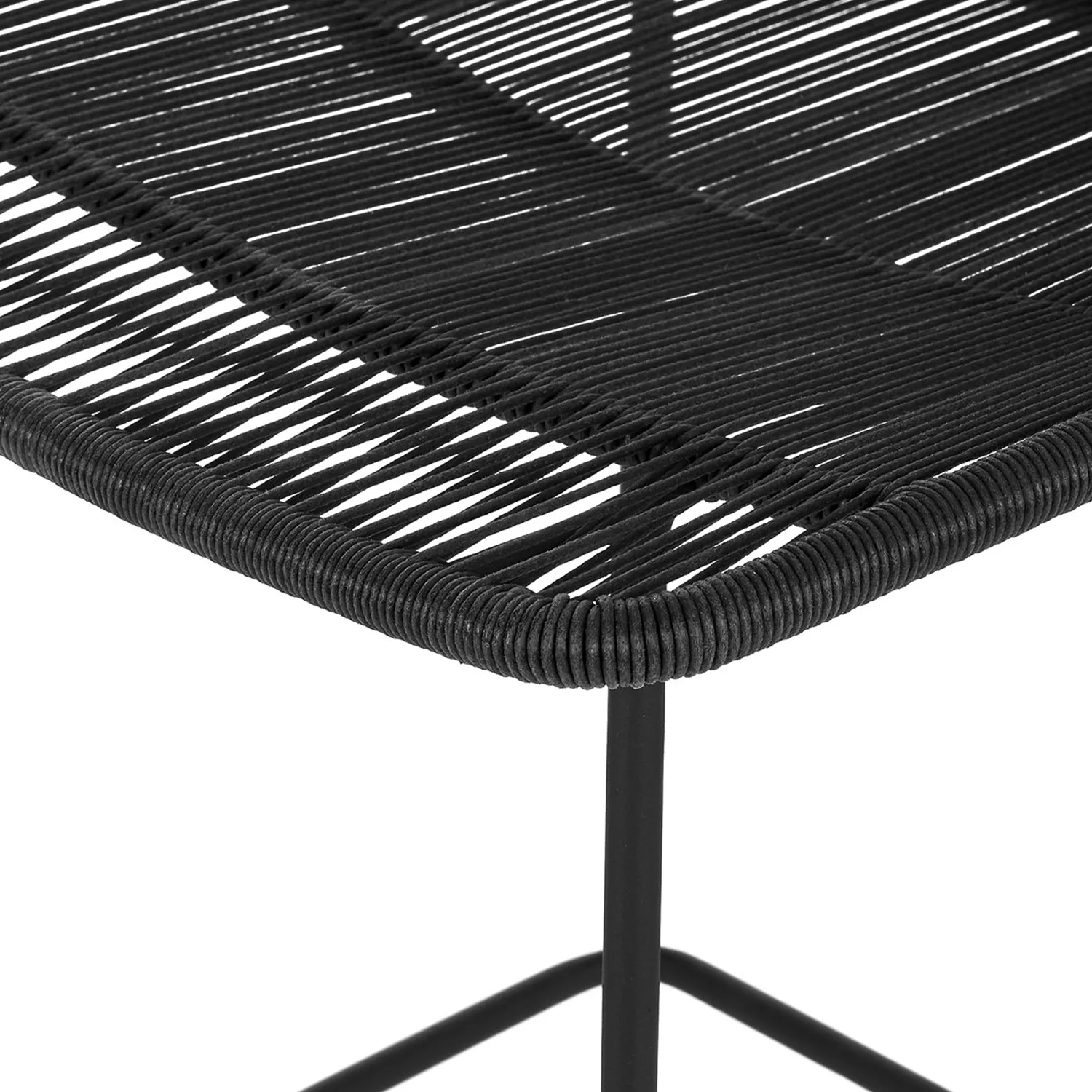 Selka Outdoor Counter Stool - Black - Image 10